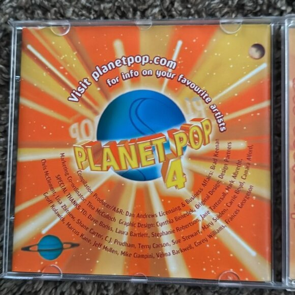 Planet Pop 4 CD Music Pink, Mandy Moore, LFO, Backstreet Boys Britney Spears etc - Picture 5 of 7